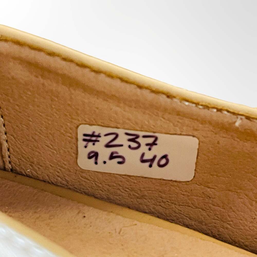 Jaden Shoes Women's Cream Block Heel Pumps - Picture 5 of 7